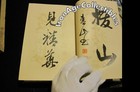 Antique 1917 Japanese Formal Writing Templates Calligraphy Illustrations Samurai