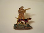 Davy Crockett Redbone Coonhound Coon Hunt Tennessee Delegate Jaycees 1 1 2  Pin