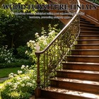 Wooden Staircase Post Cap With Smooth Texture And Rustic Wood Design