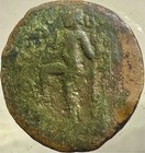 Goddess Fortuna Roman Provincial 27bc-14ad Reign Of Augustus Neptune Coin Rare