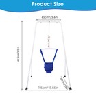 Upgraded 2 In 1 Baby Jumper And Toddler Swing With Foldable Heavy Duty Stand