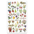 Cute Love Flower Stickers Garden Floral Paper Sticker Sheet Kids Craft Scrapbook
