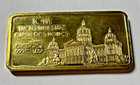 Silver 1 Oz 24k Gold Stain 999 Fine Silver Iowa 29th State Silver Bar