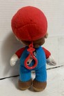 Vintage Nintendo Super Mario Bros  Keychain 7  Plush Backpack Clip Fast Shipping
