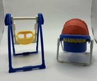 Vintage Fisher Price Swing And Car Seat Mattel 2001