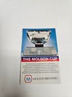 Es25 Winnipeg Jets 1983 84 Nhl Hockey Pocket Schedule - Molson
