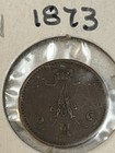 1866 - 1914 Finland  Under Russian Rule One 1  5   10 Pennia Vf - Au 9 Coin Lot