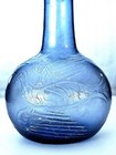 Ancient  islamic   Glass Ewer With Birds And Plants 