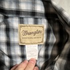 Wrangler Men s Plaid Western Shirt Snap Button Classic Fit Cowboy Rodeo Style