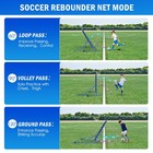 4x4ft Soccer Baseball Rebounder Net  Volleyball Softball 4ftx4ft  Blue