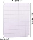 Clear Stamp Block Transparent Acrylic Block With Grid And Grip For Stamping Scra