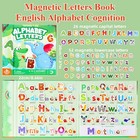 Upgrade Magnetic Letters Book For Kids  78 Pcs Alphabet 