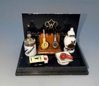Miniature Dollhouse 1 12 Scale Reutter Smoking Set W pipe - 1 612 5