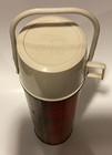 Vintage 1973 King-seeley Red Plaid Thermos Bottle No 2442 Christmas 