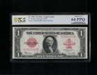 Sc 1923  1 Fr 40 Legal Tender Red Seal Pcgs 64 Ppq Choice Unc   268b 