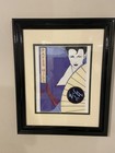 Patrick Nagel  80s Custom Framed Art Print  The Paper Mill Los Angeles