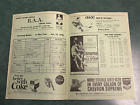 1966 Jan 23rd Boston Bruins Versus New York Rangers Program Boston Garden