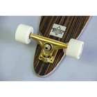 Dusters Serpent 33  Pintail Ebony Longboard Cruiser Skateboard Complete