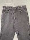 Vintage Levis 550 Jeans Men 34x31 Black Relaxed Fit Denim Usa Made 90s