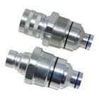 373-6967 373-6968  Male Female Flat Face Coupler Kit Compatible With Caterpillar