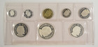 1976 Republic Of Seychelles 8 Coin Proof Set Independence No Box coa