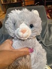 Dan Dee Gray Cat Plush Stuffed Animal W  Santa Hat Bell Small Does Crazy Dance  