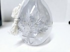 Cellini Perfume Etched Glass Parfum Bottle W  Stopper   Original Box Vintage 7 
