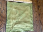 Vintage China Silk Embroidered Panel Morning Glory Butterfly Square   f 