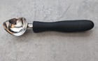 Cutco 1503 Ice Cream Scoop Black Ergonomic Handle Stainless Steel Bowl Noop 