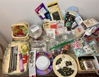 Lot Of Sewing Supplies Bobbins Elastic Pins Machine Needles Ribbon Glue Tape