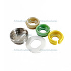 Dental Peek Cap Abutment Titanium Housing Cap Retention Insert Caps Novaloc Type