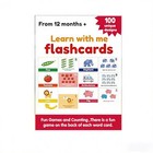 Learn With Me Educational Flash Cards  100 Unique Designs  Ultra Thick Duplex   
