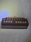 19th Century French Flutina  Accordion rose Wood Fine Inlaid Mother Of Pearlkeys