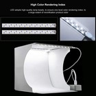 Photo Light Box 10  Portable Folding Photography Light Tent Kit With 2 Light Bar