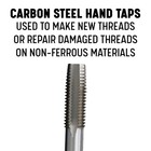  1-72 Carbon Steel Bottoming Tap  pack Of 1   Dwt Series 