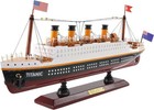 Rms Titanic Model Wooden Cruise Ship Model 14  Fully Assembled Display Nautical 