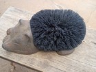 Rare Vintage John Wright L l  Bean Cast Iron Bear Boot Brush Usa