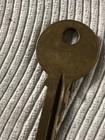 Vintage Post Office Box Key Old Brass