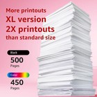 Pg-275xl Cl-276xl Ink Cartridge Compatible With Canon Pixma Ts3522 Tr4722 Lot