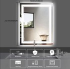 Led Bathroom Mirror Wall Vanity Mirror Dimmable Anti Fog
