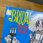 Vtg 1971 Whitman Bridal Paper Dolls Book Uncut 70s Wedding Retro Collectible