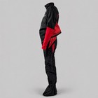 Vintage Parasport Skydiving Jumpsuit Custom Black Red Winged Parachute Wingsuit