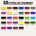 28 Colors Tattoo Ink Set High Saturation Easy Flow Pigment Professional