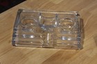 Antique Inkwell Glass   Two Ink Well With Display Pen Holder