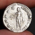 Emperor Marcus Aurelius Denarius 175ad Ancient Roman Empire Silver Coin Genius