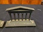Vintage Cast Iron Bookends Greek Parthenon Columns Roman Architecture