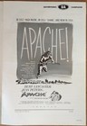 Apache  Burt Lancaster  Jean Peters  1954 Pressbook 494