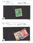 Lot Of 6 1940s Japan Stamp Sets Identified    100cv