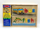 Melissa   Doug See   Spell Wooden Educational Toy With 8 Double-sided Spelling