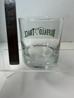 Buffalo Trace Bourbon Whiskey Rocks Glass Green Logo Heavy Base 3 5in